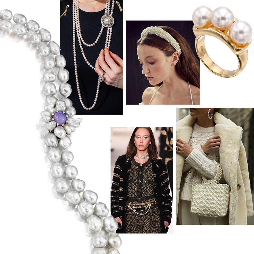 Accessorizing with Pearls - more opportunities to wear your favorite pearls