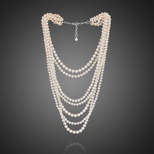 "Sunset" Akoya Pearl Necklace