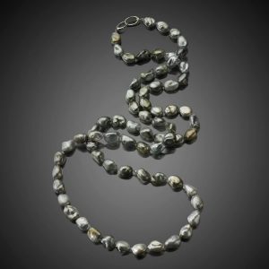 Baroque Tahitian Pearl Rope Necklace, 42.75”