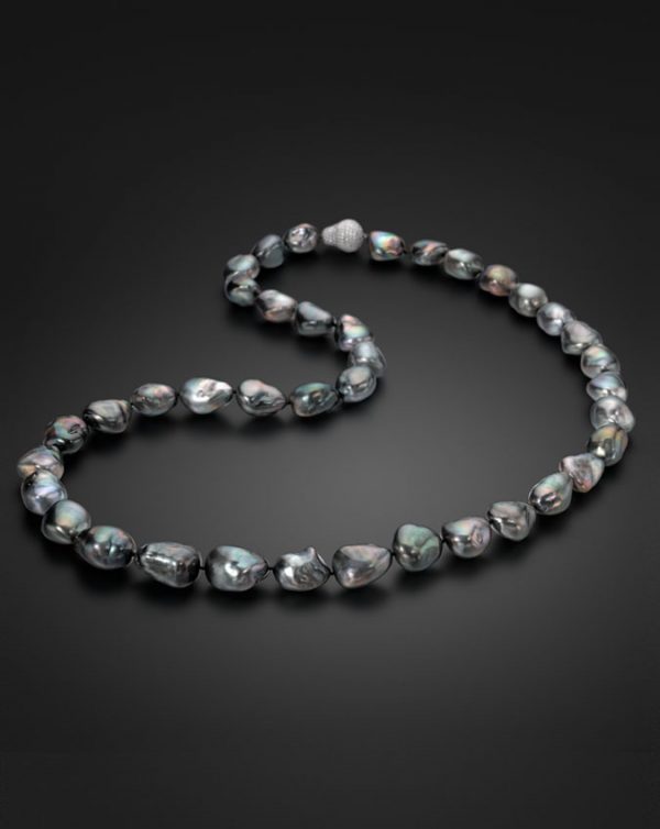 Tahitian Baroque Pearl Rope Necklace