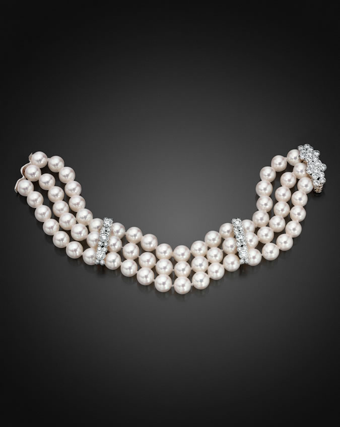 Akoya Pearl Strand Bracelet  Akoya Pearl  Pearls Of Australia