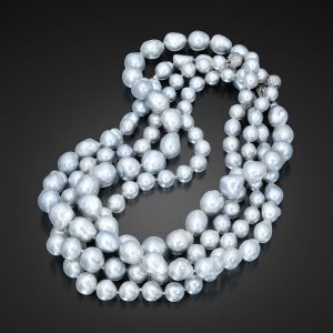 Four Baroque South Sea Pearl Necklaces