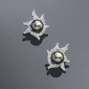 Designer Angela Cummings Wave Earrings