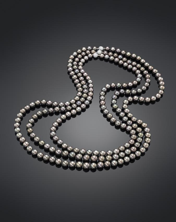 Tahitian cultured deals pearl necklace