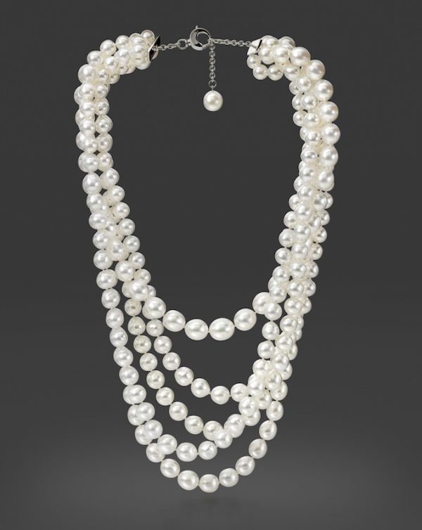 Contemporary South Sea Pearl "Moonlight" Necklace