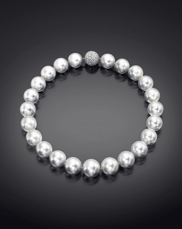 Extraordinary Gem South Sea Pearl Necklace