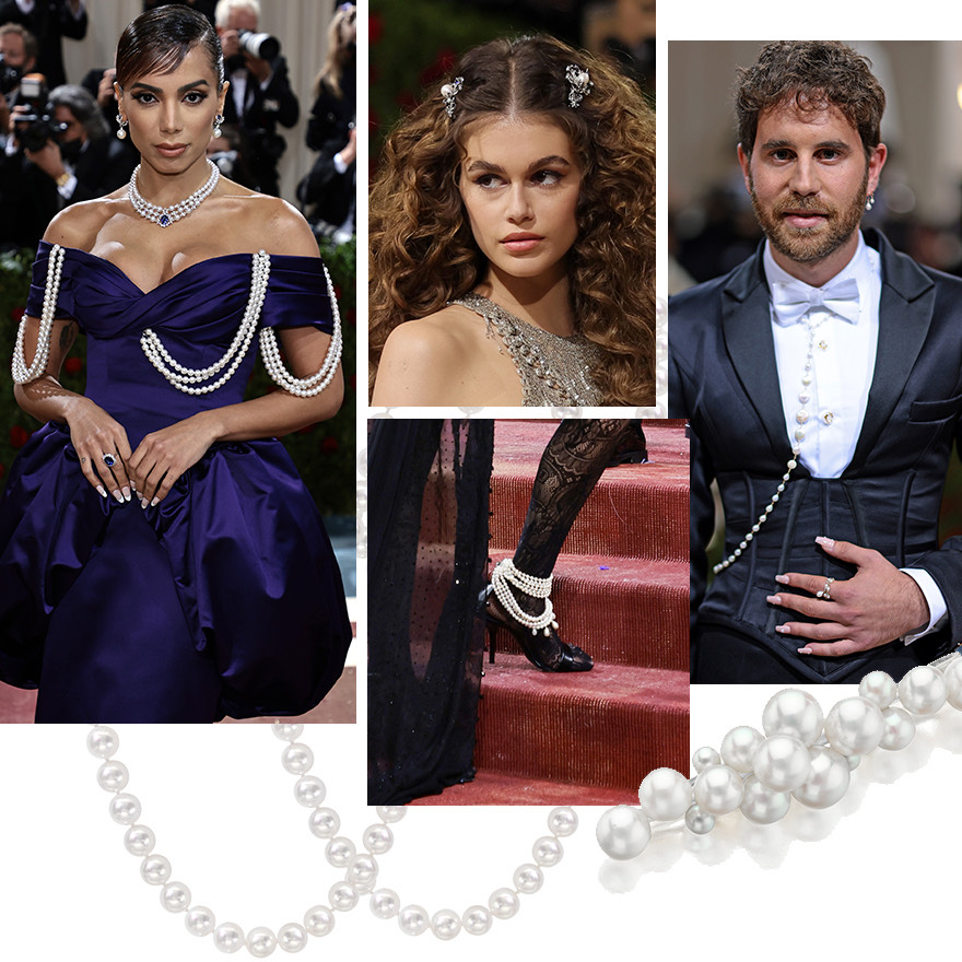 The best Met Gala jewellery looks this year are all about pearls and  diamonds