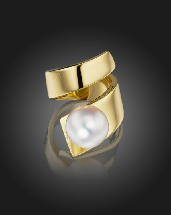 Assael South Sea Pearl Large Wrap Ring by Sean Gilson for Assael