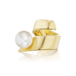 South Sea Pearl Large "Wrap" Ring by Sean Gilson for Assael
