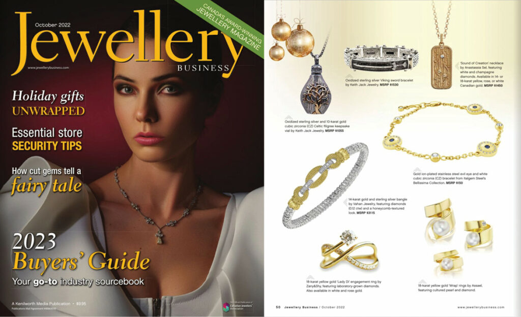 Assael Featured in jewellery business magazine