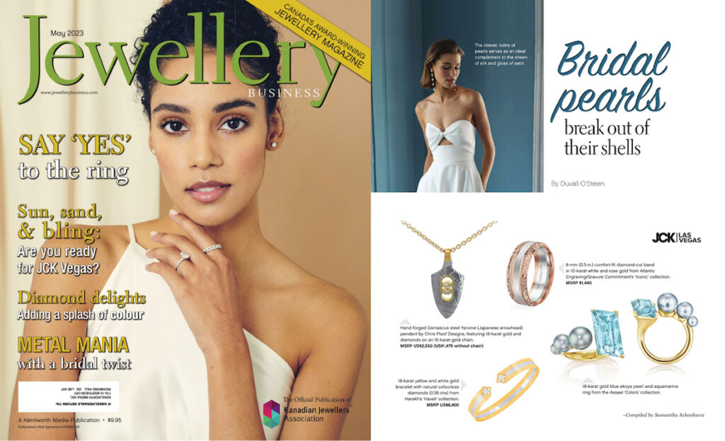 Assael featured in Jewellery Business Canada Magazine