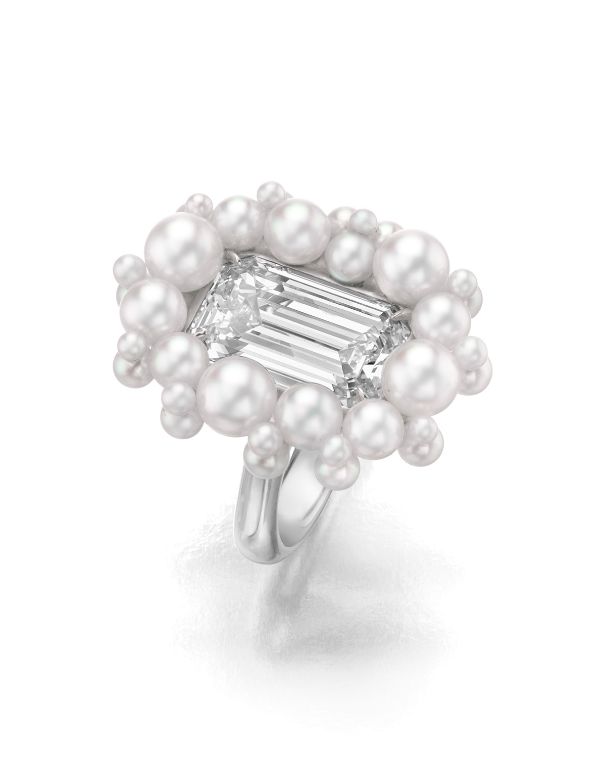 Pearl Bubble Ring Water Resistant main image 1