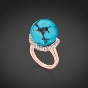 A Natural Egyptian Turquoise ring